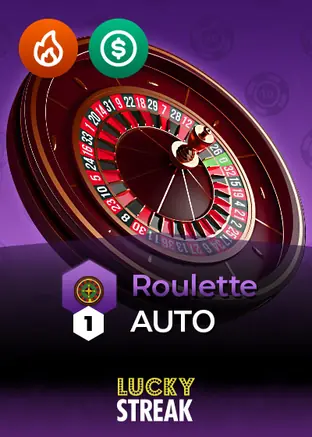 Auto Roulette 1 Lucky Streak live dealer table by Live tables at Malina