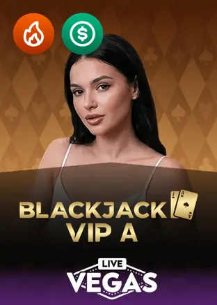 BlackJack VIP A LiveVegas live dealer table by Live tables at Malina