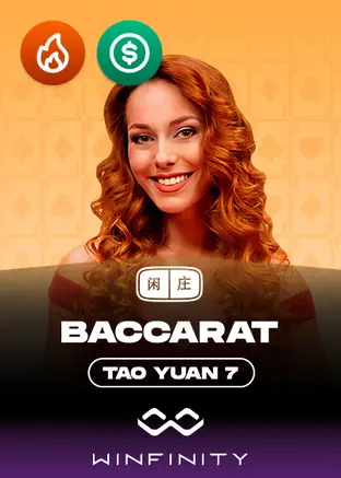 Tao Yuan Baccarat 7 Winfinity live dealer table by Live tables at Malina